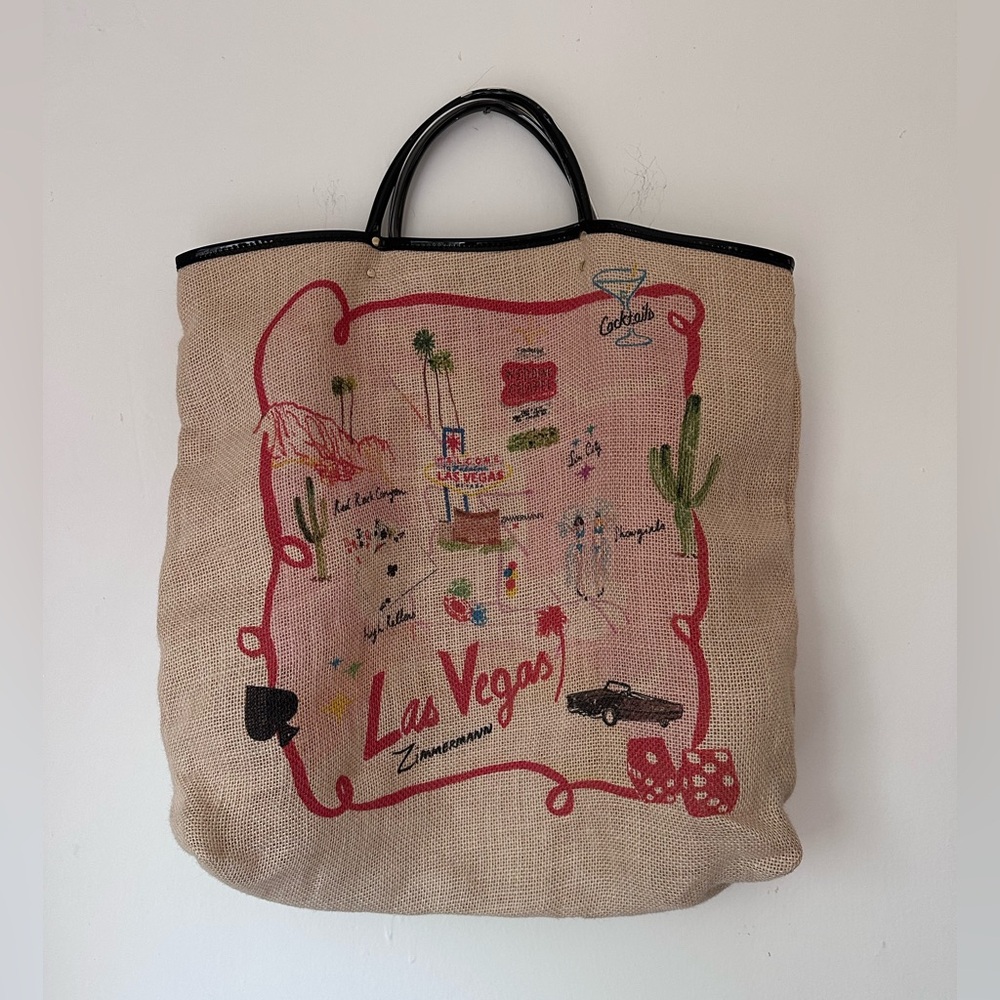 ZIMMERMANN printed tote bag